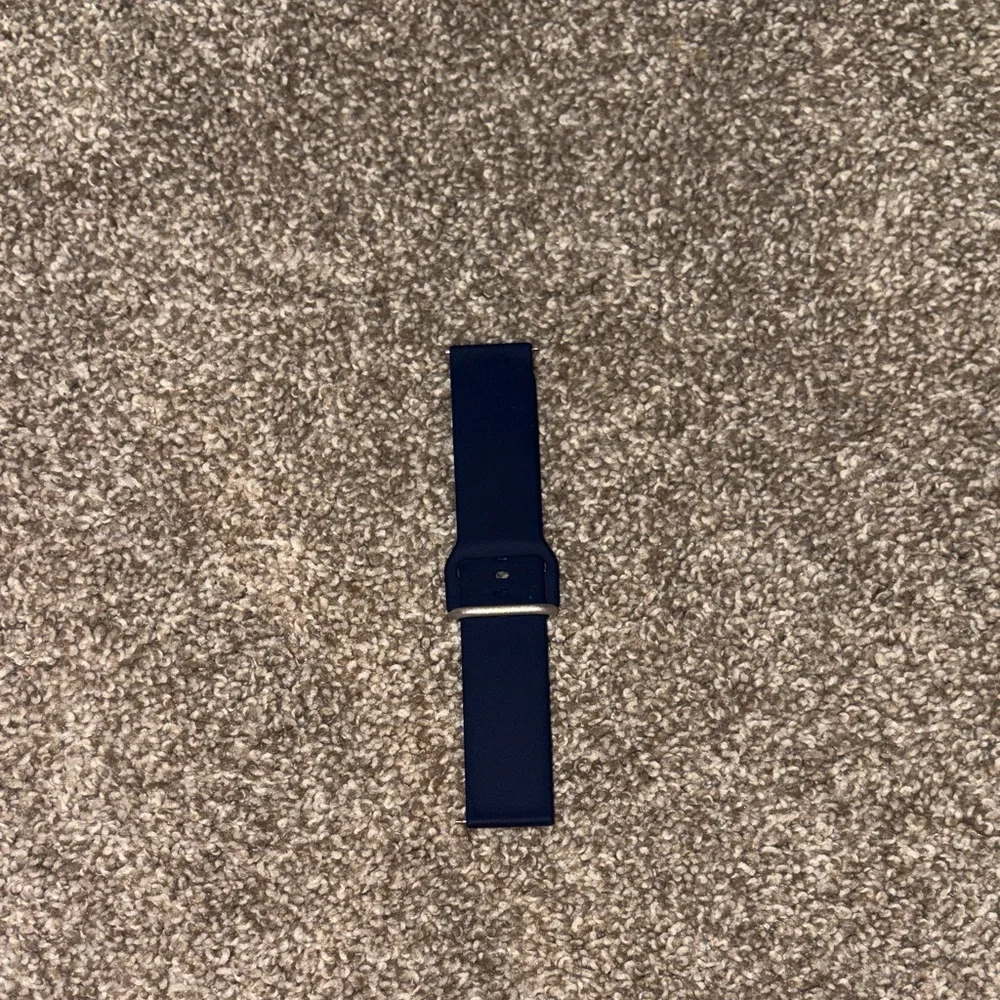 Navy Silicone Wristband Replacement Strap for Smart Watches
